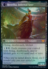 Henrika Domnathi // Henrika, Infernal Seer [Innistrad: Crimson Vow Prerelease Promos] | Magic Magpie