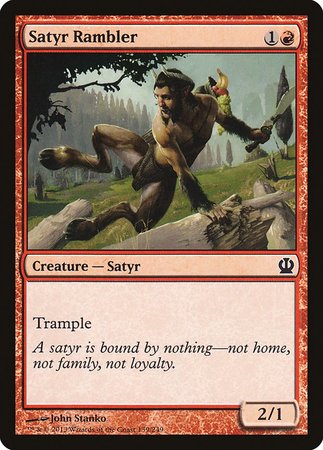 Satyr Rambler [Theros] | Magic Magpie