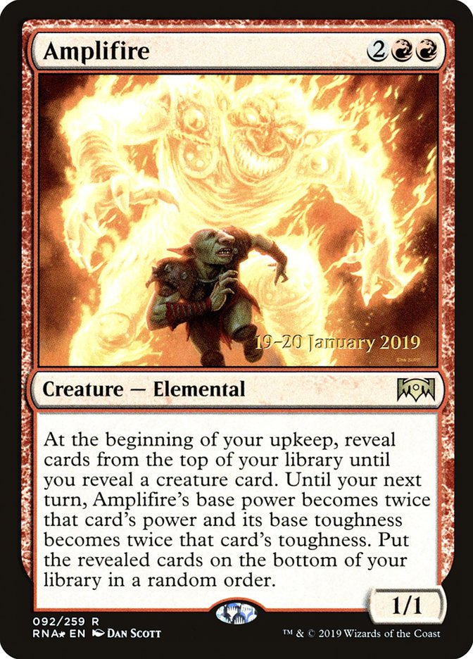 Amplifire [Ravnica Allegiance Prerelease Promos] | Magic Magpie