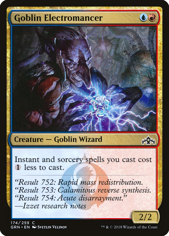 Goblin Electromancer [Guilds of Ravnica] | Magic Magpie