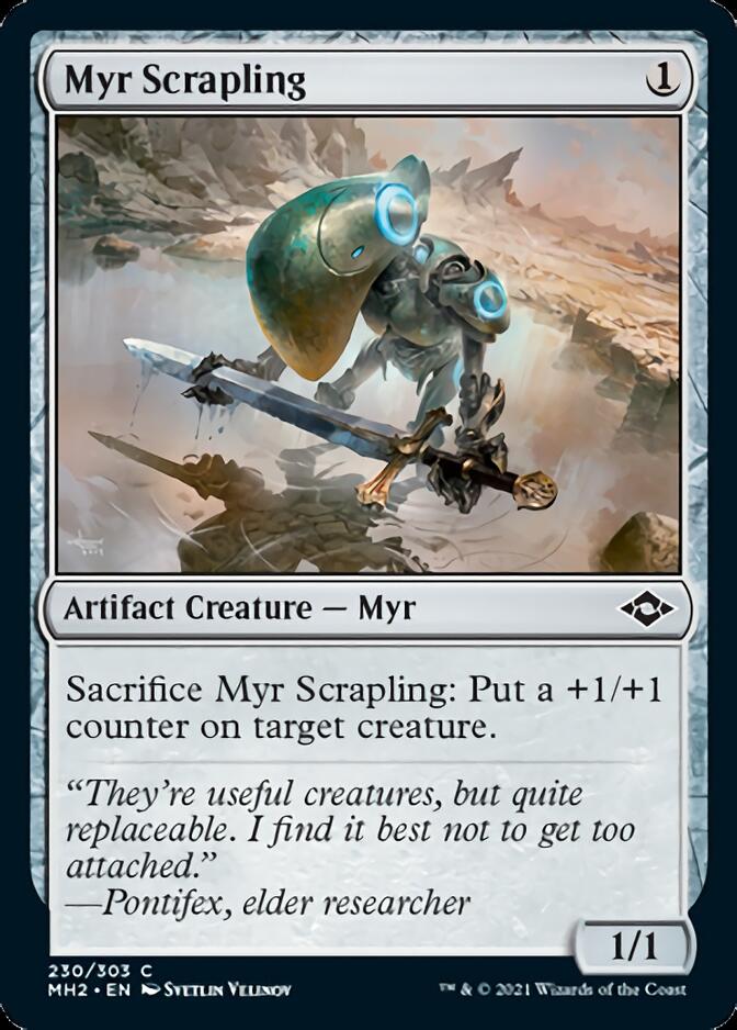 Myr Scrapling [Modern Horizons 2] | Magic Magpie