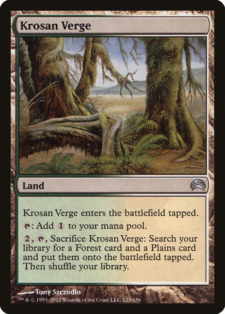 Krosan Verge [Planechase 2012] | Magic Magpie