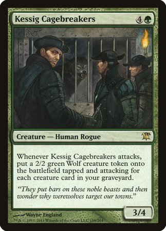 Kessig Cagebreakers [Innistrad] | Magic Magpie