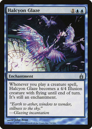 Halcyon Glaze [Ravnica: City of Guilds] | Magic Magpie