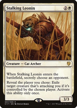 Stalking Leonin [Commander 2017] | Magic Magpie