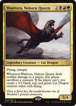 Wasitora, Nekoru Queen [Commander 2017] | Magic Magpie