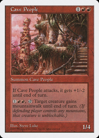 Cave People [Fifth Edition] | Magic Magpie