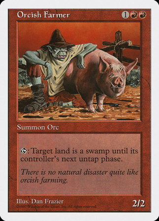 Orcish Farmer [Fifth Edition] | Magic Magpie