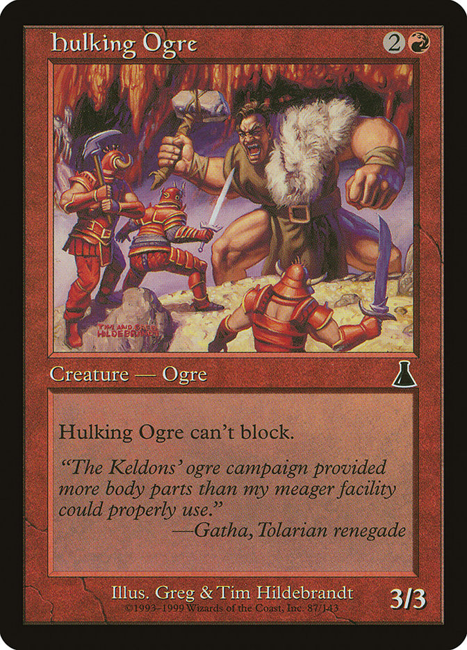 Hulking Ogre [Urza's Destiny] | Magic Magpie