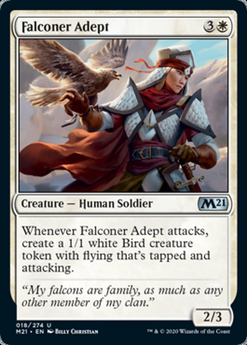 Falconer Adept [Core Set 2021] | Magic Magpie