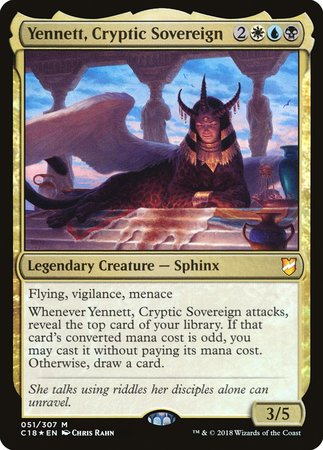 Yennett, Cryptic Sovereign [Commander 2018] | Magic Magpie