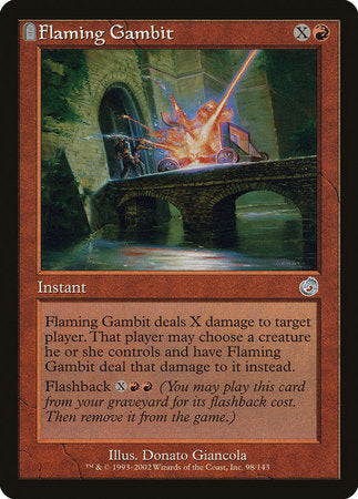 Flaming Gambit [Torment] | Magic Magpie