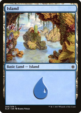 Island (266) [Ixalan] | Magic Magpie
