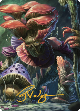 Myconid Spore Tender Art Card (Gold-Stamped Signature) [Commander Legends: Battle for Baldur's Gate Art Series] | Magic Magpie