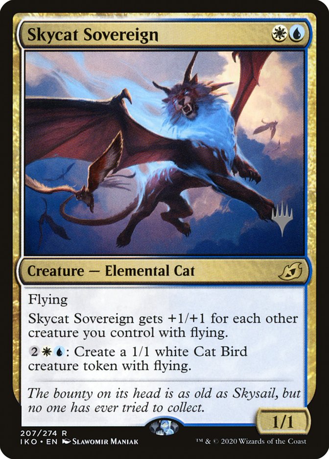 Skycat Sovereign (Promo Pack) [Ikoria: Lair of Behemoths Promos] | Magic Magpie