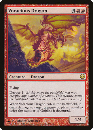Voracious Dragon [Duel Decks: Knights vs. Dragons] | Magic Magpie