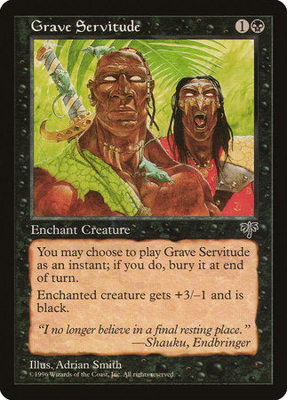 Grave Servitude [Mirage] | Magic Magpie