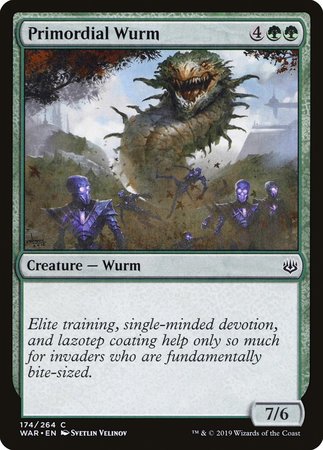 Primordial Wurm [War of the Spark] | Magic Magpie