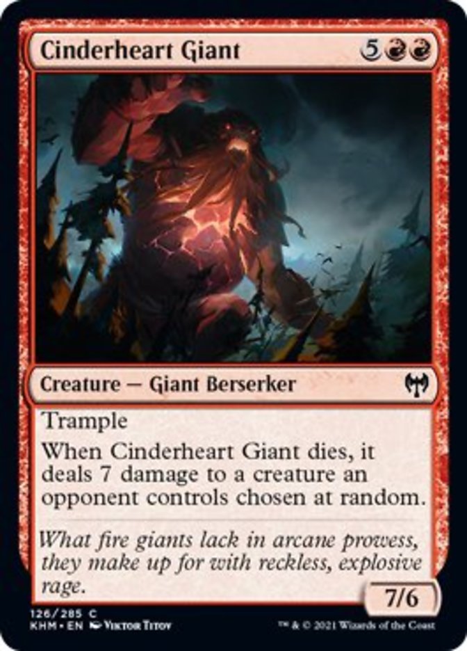 Cinderheart Giant [Kaldheim] | Magic Magpie
