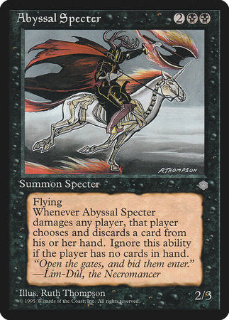 Abyssal Specter [Ice Age] | Magic Magpie