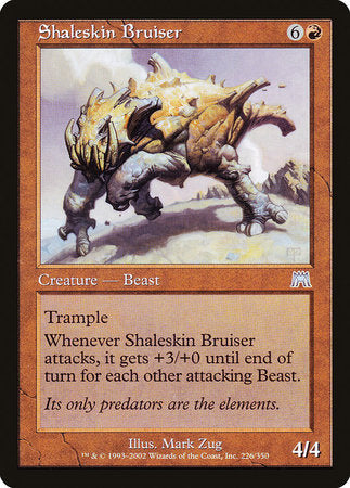 Shaleskin Bruiser [Onslaught] | Magic Magpie