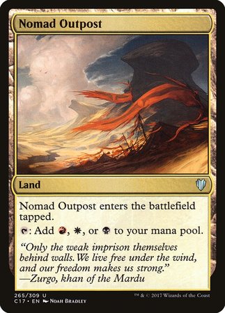 Nomad Outpost [Commander 2017] | Magic Magpie