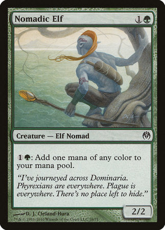 Nomadic Elf [Duel Decks: Phyrexia vs. the Coalition] | Magic Magpie