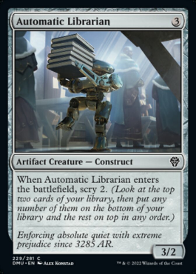 Automatic Librarian [Dominaria United] | Magic Magpie