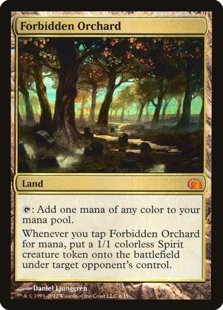 Forbidden Orchard [From the Vault: Realms] | Magic Magpie