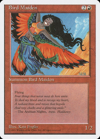 Bird Maiden [Fourth Edition] | Magic Magpie