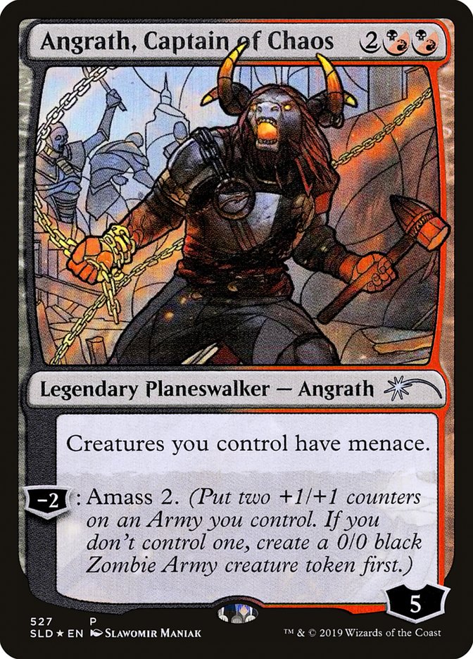 Angrath, Captain of Chaos (Stained Glass) [Secret Lair Drop Promos] | Magic Magpie