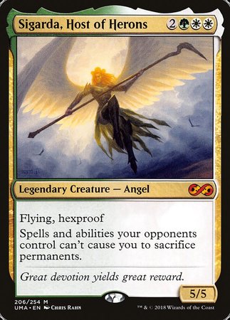 Sigarda, Host of Herons [Ultimate Masters] | Magic Magpie