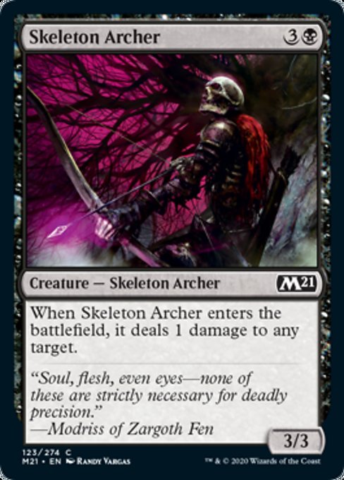 Skeleton Archer [Core Set 2021] | Magic Magpie