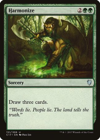 Harmonize [Commander 2017] | Magic Magpie