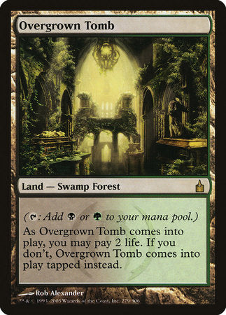 Overgrown Tomb [Ravnica: City of Guilds] | Magic Magpie