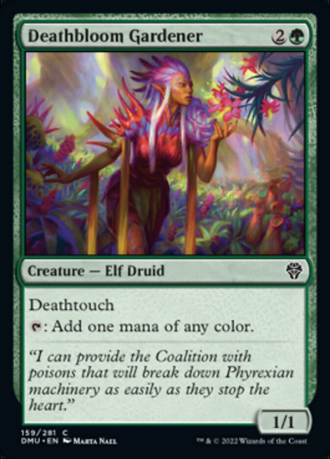 Deathbloom Gardener [Dominaria United] | Magic Magpie