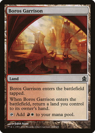 Boros Garrison [Commander 2011] | Magic Magpie