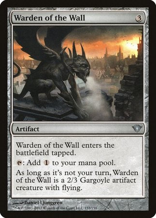 Warden of the Wall [Dark Ascension] | Magic Magpie