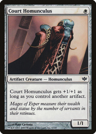 Court Homunculus [Conflux] | Magic Magpie
