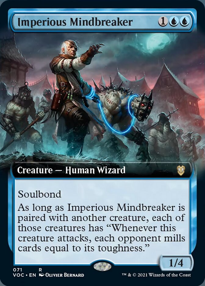 Imperious Mindbreaker (Extended) [Innistrad: Crimson Vow Commander] | Magic Magpie