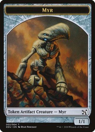 Myr Token [Duel Decks: Elves vs. Inventors Tokens] | Magic Magpie