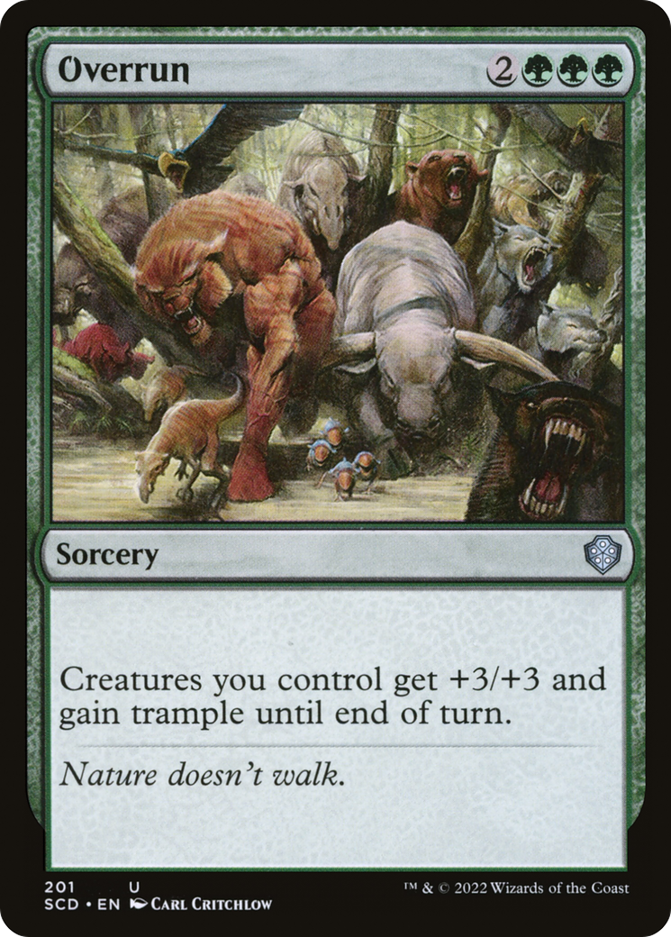 Overrun [Starter Commander Decks] | Magic Magpie