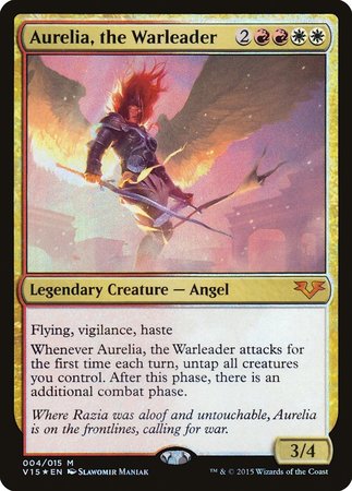 Aurelia, the Warleader [From the Vault: Angels] | Magic Magpie