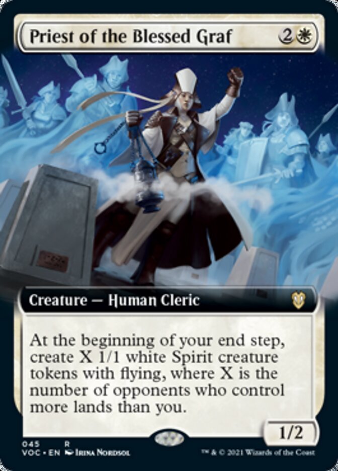 Priest of the Blessed Graf (Extended) [Innistrad: Crimson Vow Commander] | Magic Magpie