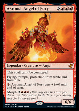 Akroma, Angel of Fury [Time Spiral Remastered] | Magic Magpie