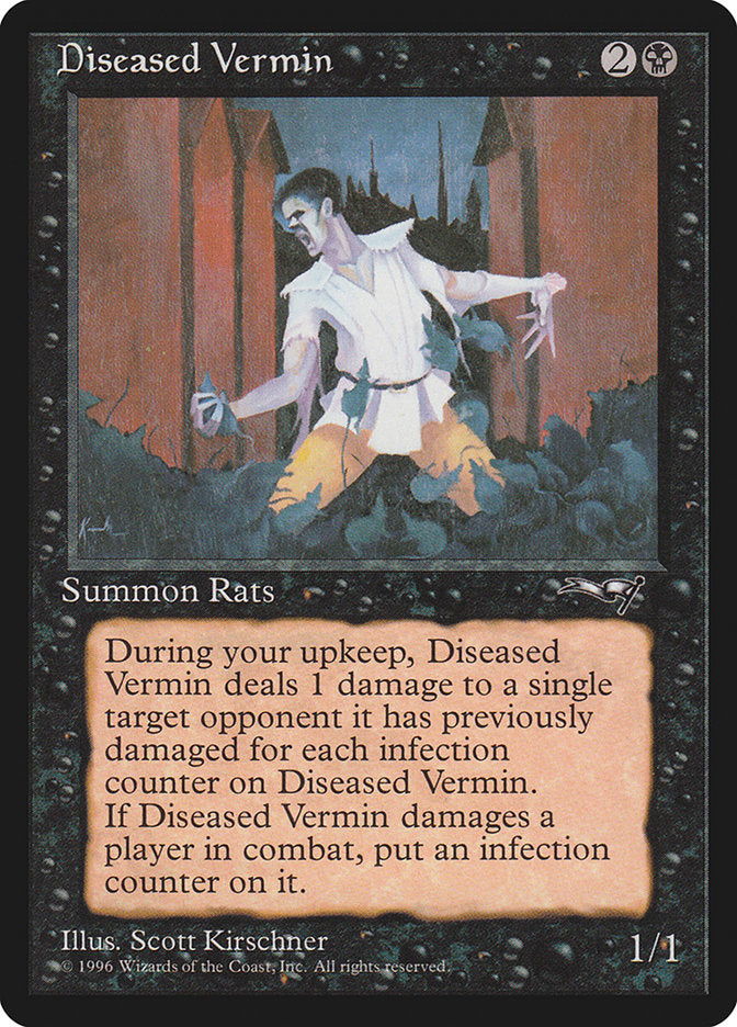 Diseased Vermin [Alliances] | Magic Magpie