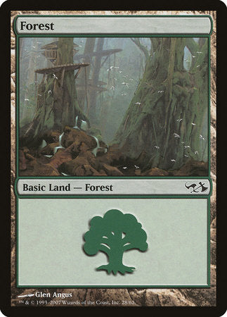 Forest (28) [Duel Decks: Elves vs. Goblins] | Magic Magpie