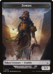 Treasure (21) // Zombie Double-Sided Token [March of the Machine Tokens] | Magic Magpie