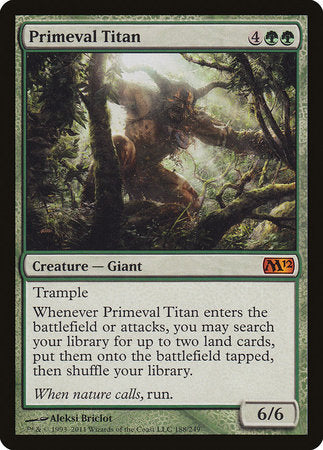 Primeval Titan [Magic 2012] | Magic Magpie
