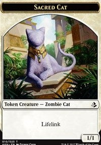 Sacred Cat // Insect Token [Amonkhet Tokens] | Magic Magpie